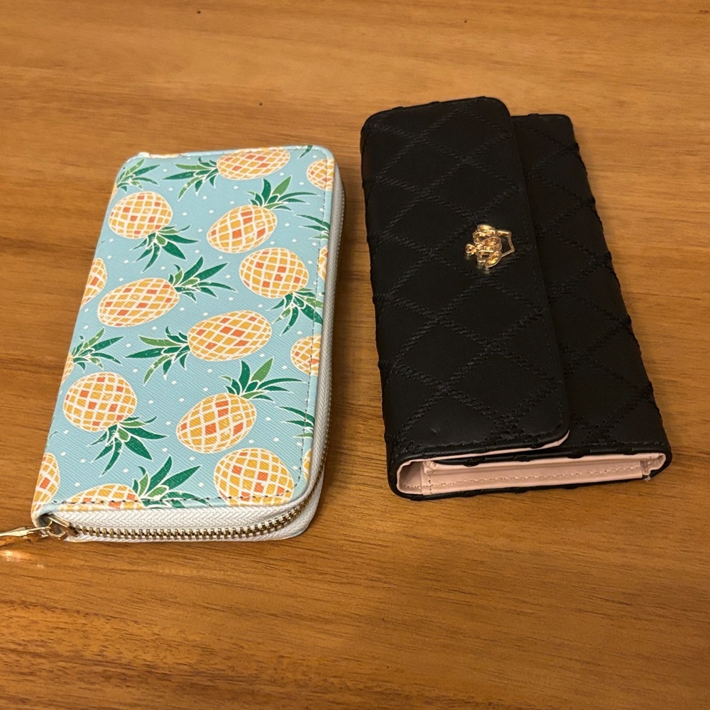 Pineapple Print teenage Wallet
